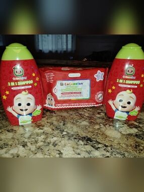 Cocomelon 2-in-1 Kids Shampoo — Red Bottle with Green Cap (Pack of 2)